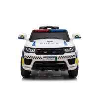 Kinderfahrzeug - Elektro Auto "Polizei RR002" - 12V7AH Akku,2 Motoren- 2,4Ghz Fernsteuerung, MP3+Sirene