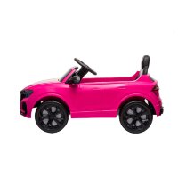 Kinderfahrzeug - Elektro Auto "Audi RS Q8" - lizenziert - 12V7A Akku und 2 Motoren- 2,4Ghz + MP3 + Leder + EVA-Pink/Rosa