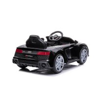 Kinderfahrzeug - Elektro Auto "Audi R8 Spyder" - lizenziert - 12V7AH Akku und 2 Motoren- 2,4Ghz + MP3 + Leder + EVA-Schwarz