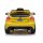 Kinder Elektroauto Ford Focus RS 2x45W+2,4G+Sicherheitsgurte Gelb