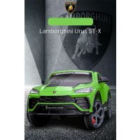 Elektro Kinderauto "Lamborghini Urus ST-X" - lizenziert - 12V Akku, 2 Motoren- 2,4Ghz Fernsteuerung, MP3, Ledersitz+EVA