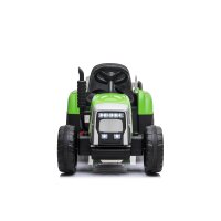 Kinderfahrzeug - Elektro Auto Traktor mit Anhänger - 12V Akku,2 Motoren