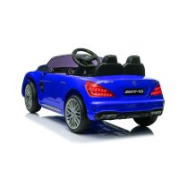 Kinder Elektroauto Mercedes SL65 12V zwei Motoren+LED+Audio+FB blau