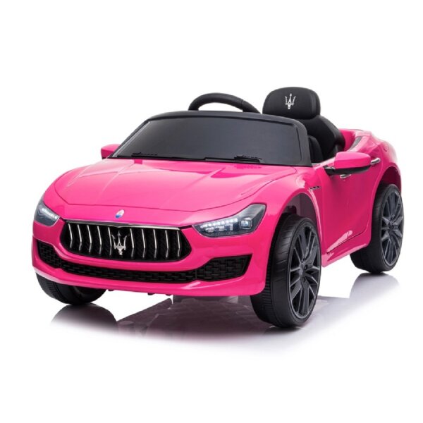Kinder Elektroauto Maserati Ghibli  pink, LED, MP3, FB
