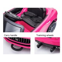 Kinder Elektroauto Maserati Ghibli  pink, LED, MP3, FB