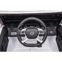 Kinderfahrzeug - Elektro Auto "Mercedes G63 AMG 6x6" - lizenziert - 12V7AH Akku + 2,4Ghz+Ledersitz+EVA