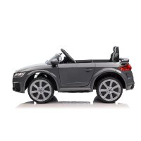 Kinderfahrzeug - Elektro Auto "Audi TTRS" - lizenziert - 12V7A Akku und 2 Motoren- 2,4Ght+MP3+EVA+Leder-Grau