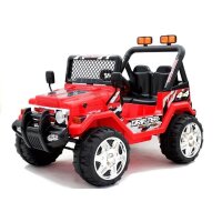 Kinderfahrzeug Jeep Raptor S618 EVA Rot MP3 Anschluss Felgen Auto