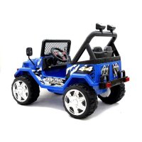 Kinderfahrzeug Jeep Raptor S618 EVA Blau Auto 2x45W Frontscheinwerfer Auto