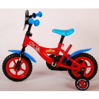 Spider-Man Childrens Bicycle - Boys - 10 inch - Red / Blue - Fester Gang