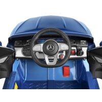 Kinder Elektroauto MERCEDES-BENZ GLE 450 12v, zwei Motoren, Audio, Gurt, FB, blau