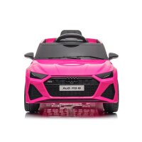 Kinder Elektroauto Audi RS6 12V, LED, Audio, Eva, pink