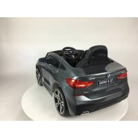 Kinder Elektroauto BMW 6 GT 12v, LED + FB+ Audio Modul, grau