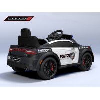 Kinderfahrzeug - Elektro Auto "Dodge Polizei" lizenziert - 12V Akku,2 Motoren- 2,4Ghz Fernsteuerung, MP3