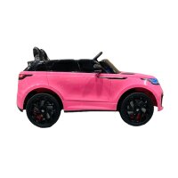 Kinder Elektroauto Range Rover Velar 12v, Zwei Motoren, LED, Audio, pink