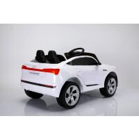 Kinderfahrzeug - Elektro Auto "Audi E-Tron Sportback" - lizenziert - 12V Akku - 2 Motoren- 2,4Ghz + MP3 + Leder