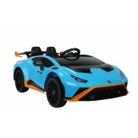 Elektro Kinderauto Lamborghini STO Drift Blau 2x45 Watt+FB+LED+Audio