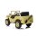 Elektro-Kinderauto Jeep 4x4 ALLRAD Khaki LED+Audio+FB