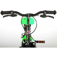 Volare Sportivo Kinderfahrrad - Jungen - 12 Zoll - Neongrün Schwarz - Zwei Handbremsen - 95% zusammengebaut