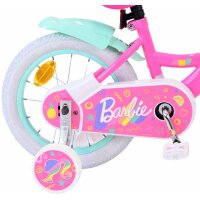 Barbie Kinderfahrrad - Mädchen - 14 Zoll - Rosa