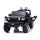 Kinder Elektroauto Jeep Wrangler Rubicon, 2 Motoren+LED+Audio schwarz