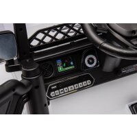 Elektro-Kinderauto Kinder Elektroauto Toyota FJ Weiß 4x4 LED+Musik Modul+FB