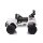 Elektro-Kinderauto Kinder Elektroauto Toyota FJ Weiß 4x4 LED+Musik Modul+FB