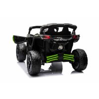 Kinder Elektroauto Buggy Can-am DK-CA003, grün 4 Motoren+LED+Audio+FB