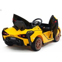 Kinder Elektroauto Lamborghini Sian 4x 30 Wattt Motoren LED+FB+Audio