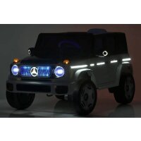 Kinder Elektroauto Mercedes-Benz EQG 12v, zwei Motoren+LED+FB+Audio
