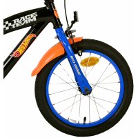 Hot Wheels Kinderfahrrad - Jungen - 16 Zoll - Schwarz Orange Blau