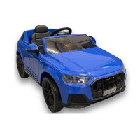 Kinder Elektroauto Audi Q7 mit zwei Motoren+LED+FB+Audio...