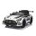 Kinder Elektroauto Mercedes Benz AMG GT3 zwei Motoren+LED+FB Weiss