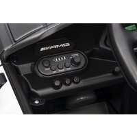 Kinder Elektroauto Mercedes Benz AMG GT3 zwei  Motoren+LED+Audio+FB Schwarz
