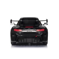 Kinder Elektroauto Mercedes Benz AMG GT3 zwei  Motoren+LED+Audio+FB Schwarz