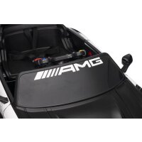 Kinder Elektroauto Mercedes Benz AMG GT3 zwei  Motoren+LED+Audio+FB Schwarz