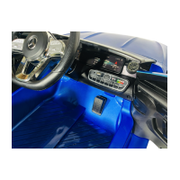Kinder Elektroauto Mercedes CLA 45s AMG, VIER Motoren+LED+Audio+EVA+FB