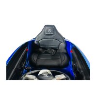 Kinder Elektroauto Mercedes CLA 45s AMG, VIER Motoren+LED+Audio+EVA+FB