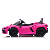 Kinder Elektroauto Lamborghini REVUELTO zwei Motoren+LED+Audio+FB