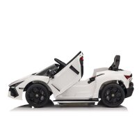 Kinder Elektroauto Lamborghini REVUELTO Vier Motoren+LED+Audio+FB
