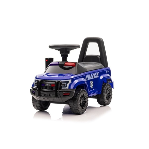 Politie loopauto