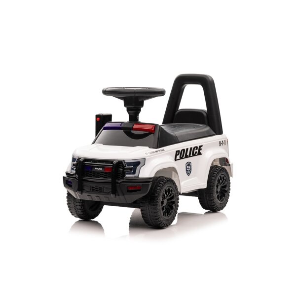 Politie loopauto