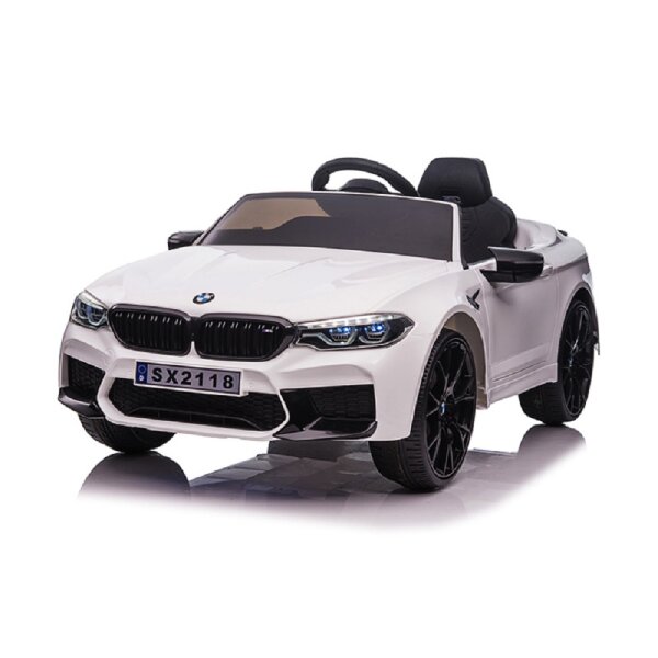 Kinder Elektroauto BMW M5 24V LED+FB+Audio+zwei starke Motoren