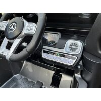 Kinder Elektroauto Mercedes Benz G63 AMG zwei Motoren, FB, Audio, LED