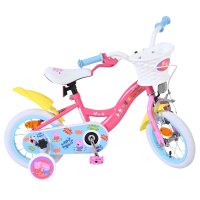 Peppa Kinderfahrrad - Mädchen - 12 Zoll - Rosa
