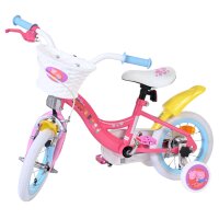 Peppa Kinderfahrrad - Mädchen - 12 Zoll - Rosa