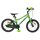 Volare Venom Kinderfahrrad - Jungen - 16 Zoll - Grün - Zwei Handbremsen
