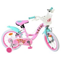 Paw Patrol Kinderfahrrad - Mädchen - 16 Zoll - Rosa - Zwei Handbremsen
