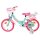 Volare Unicorn Kinderfahrrad - Mädchen - 14 Zoll - Grün - Zwei Handbremsen