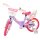Volare Unicorn Kinderfahrrad - Mädchen - 14 Zoll - Lila - Zwei Handbremsen
